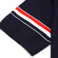 TBN Tricolor Stripes Knitted T-Shirt