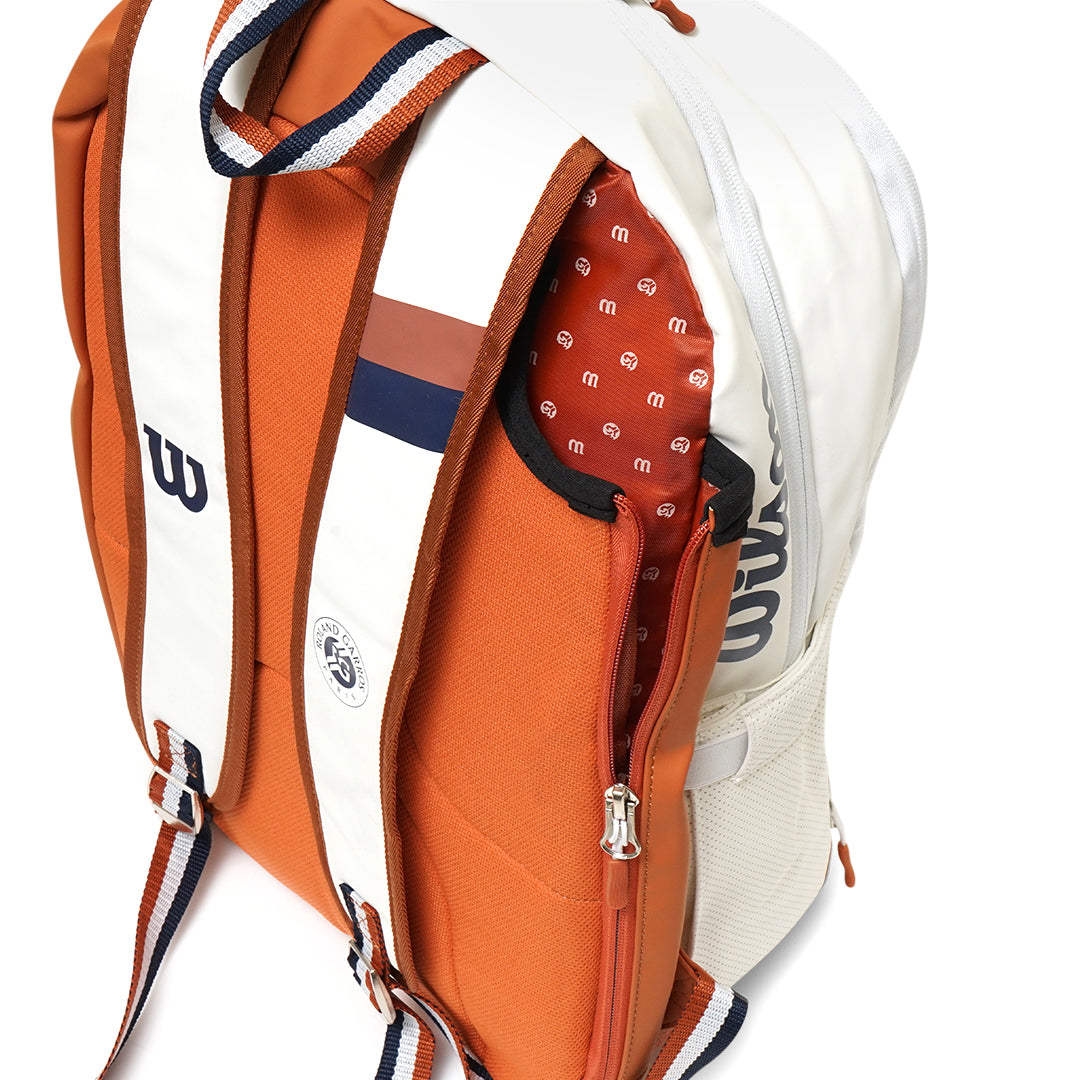 Wilson X Roland Garros Super Tour Bottom Logo Tennis Backpack
