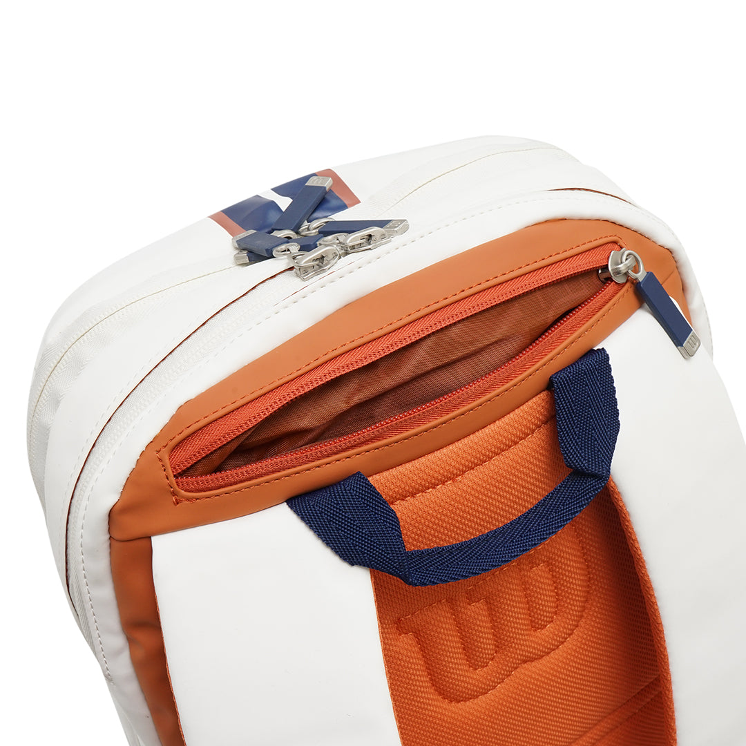 Wilson X Roland Garros Super Tour Mid Stripes Tennis Backpack
