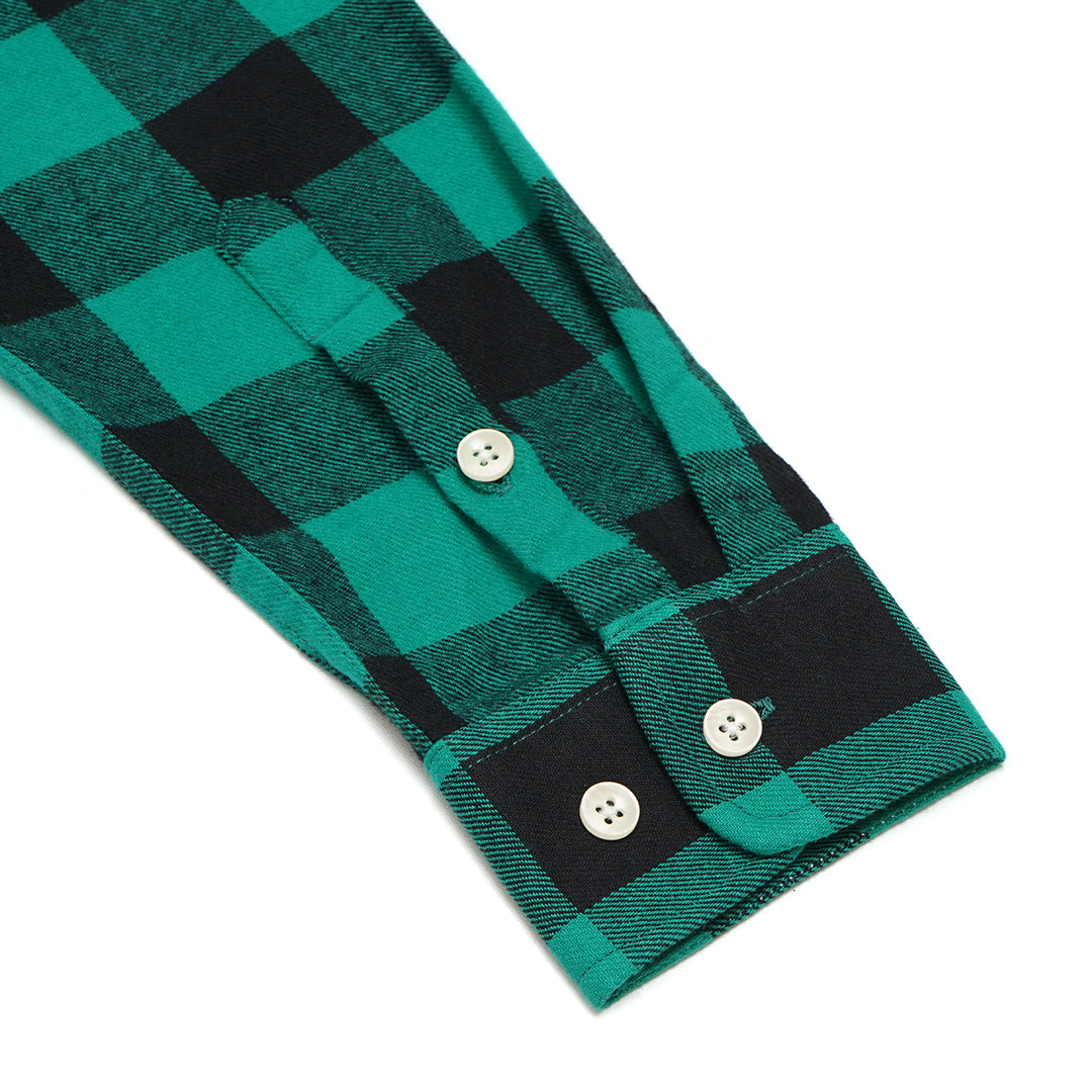ANF Checkered Flannel Long Sleeve Shirt