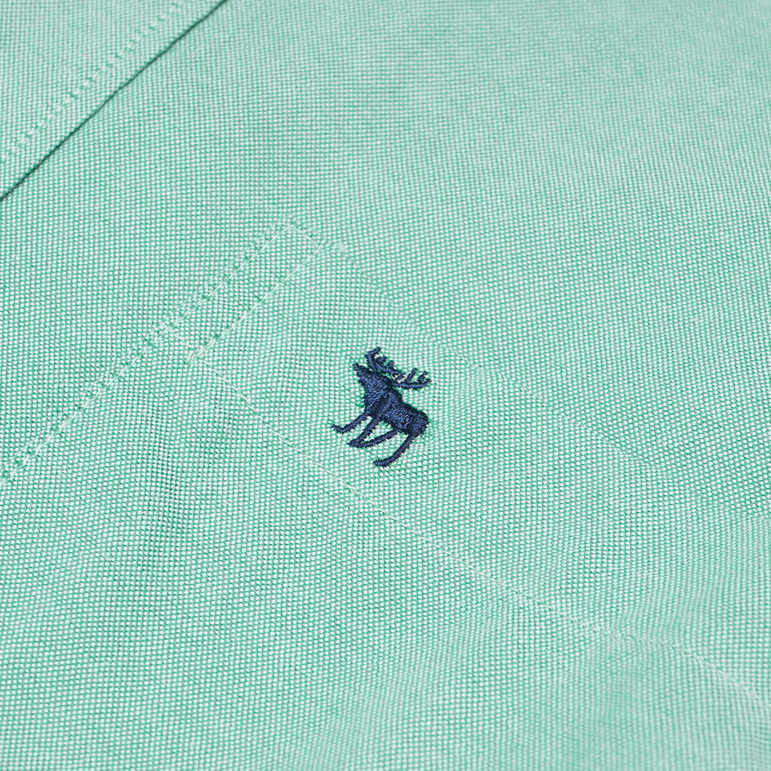 ANF Solid Oxford Long Sleeve Shirt