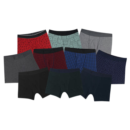 UNQ Regular Rise With Fly Cotton Boxer Briefs