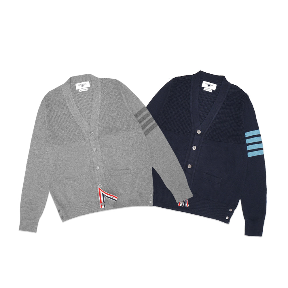 TBN Half Waffle Knit Cardigan