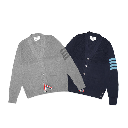 TBN Half Waffle Knit Cardigan