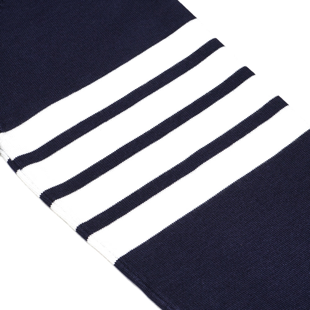 TBN Bar Stripes Long Sleeve Polo Shirt