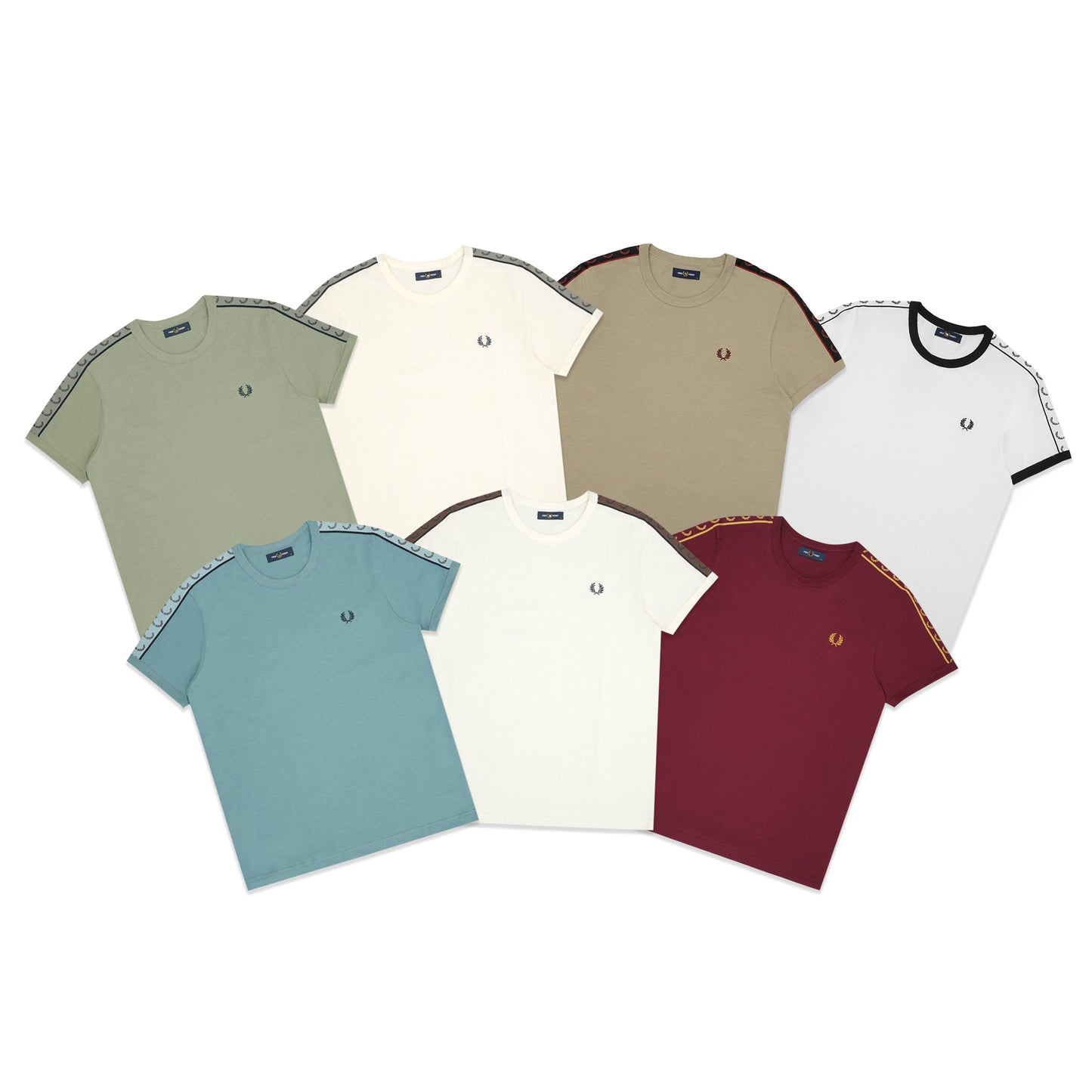 FPR Contrasting Tape Ringer Color T-Shirt