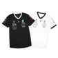 ADD X Mercedes AMG Petronas F1 Team V Neck Jersey T-Shirt