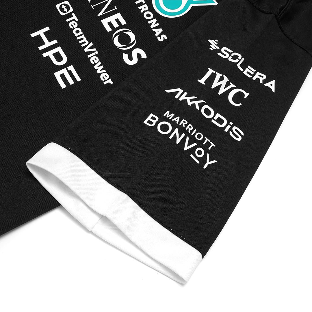 ADD X Mercedes AMG Petronas F1 Team V Neck Jersey T-Shirt