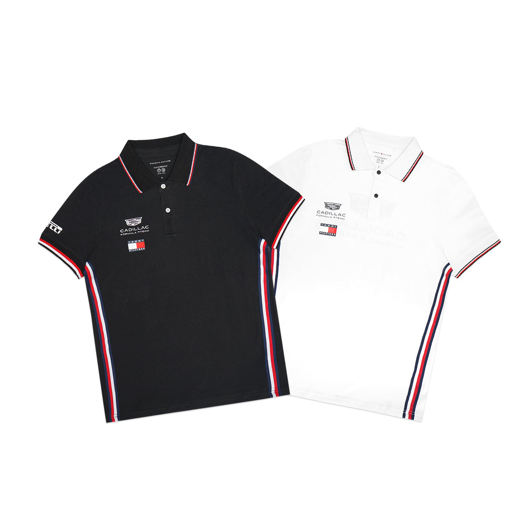 THF X Cadillac F1 Team Pique Polo Shirt