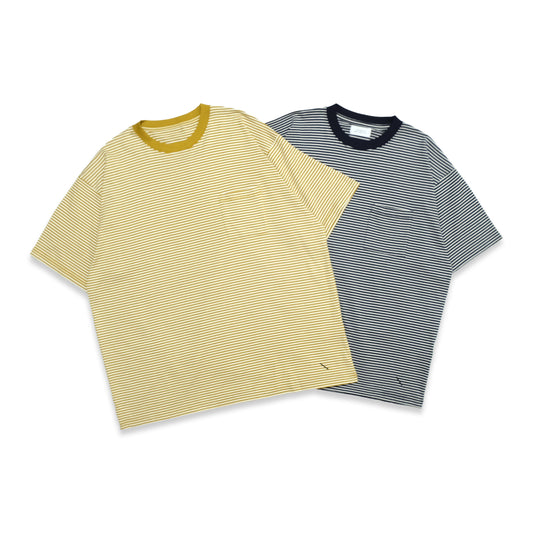 Saturday NYC Striped Pocket T-Shirt