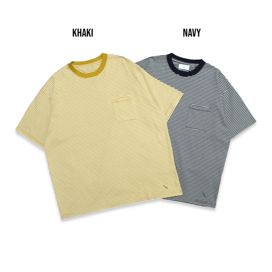 Saturday NYC Striped Pocket T-Shirt