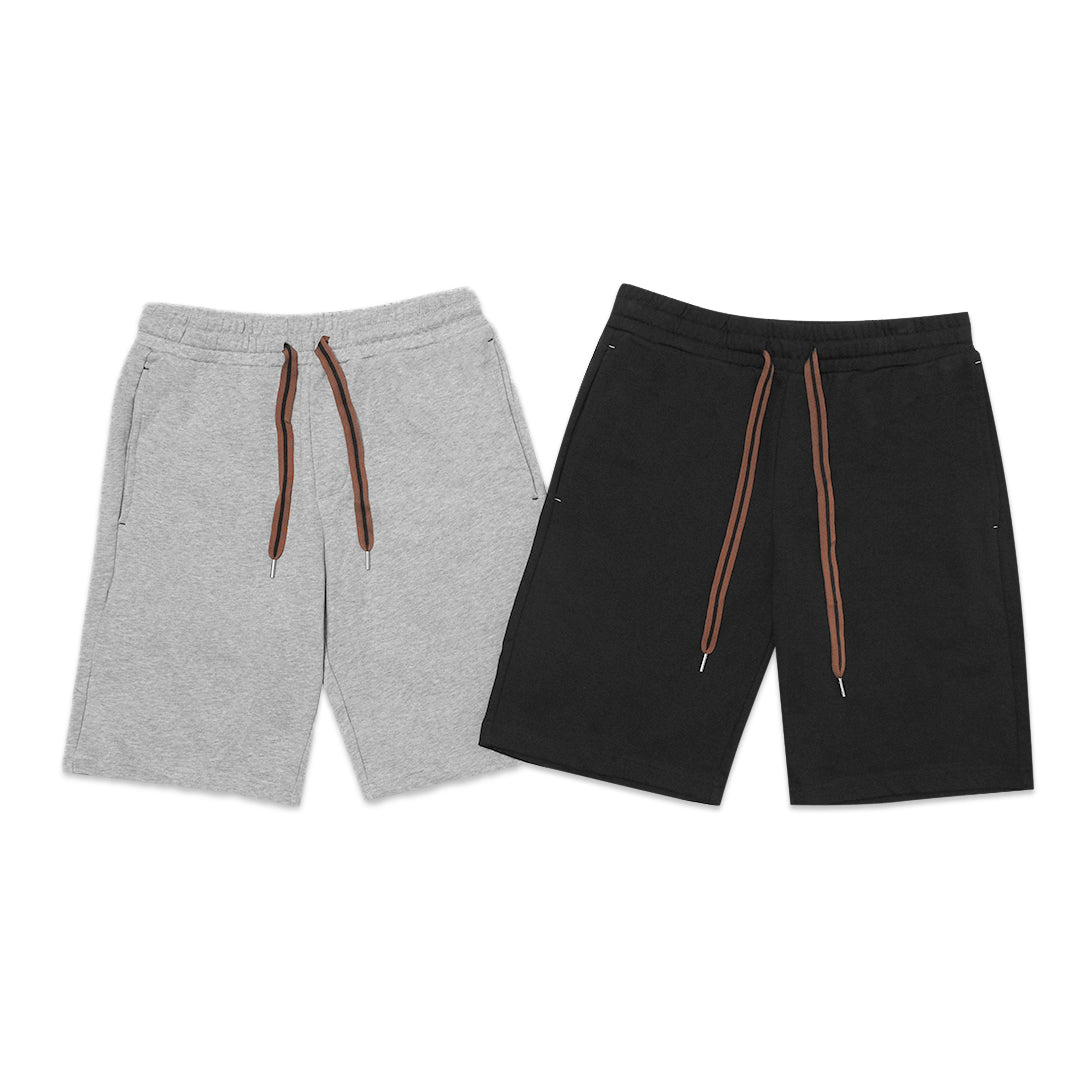 FOLX Bicolor Drawstring Shorts