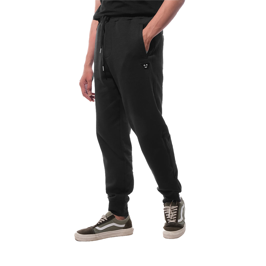 FOLX Emoji Patch Logo Jogger Pants