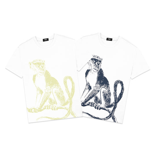 FOLX Monkey Print T-Shirt