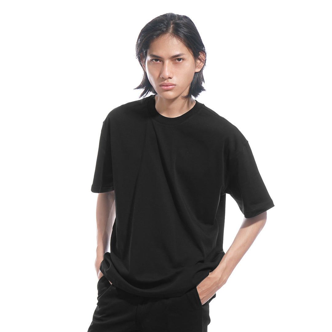 FOLX Loose Fit Mercerised Cotton T-Shirt