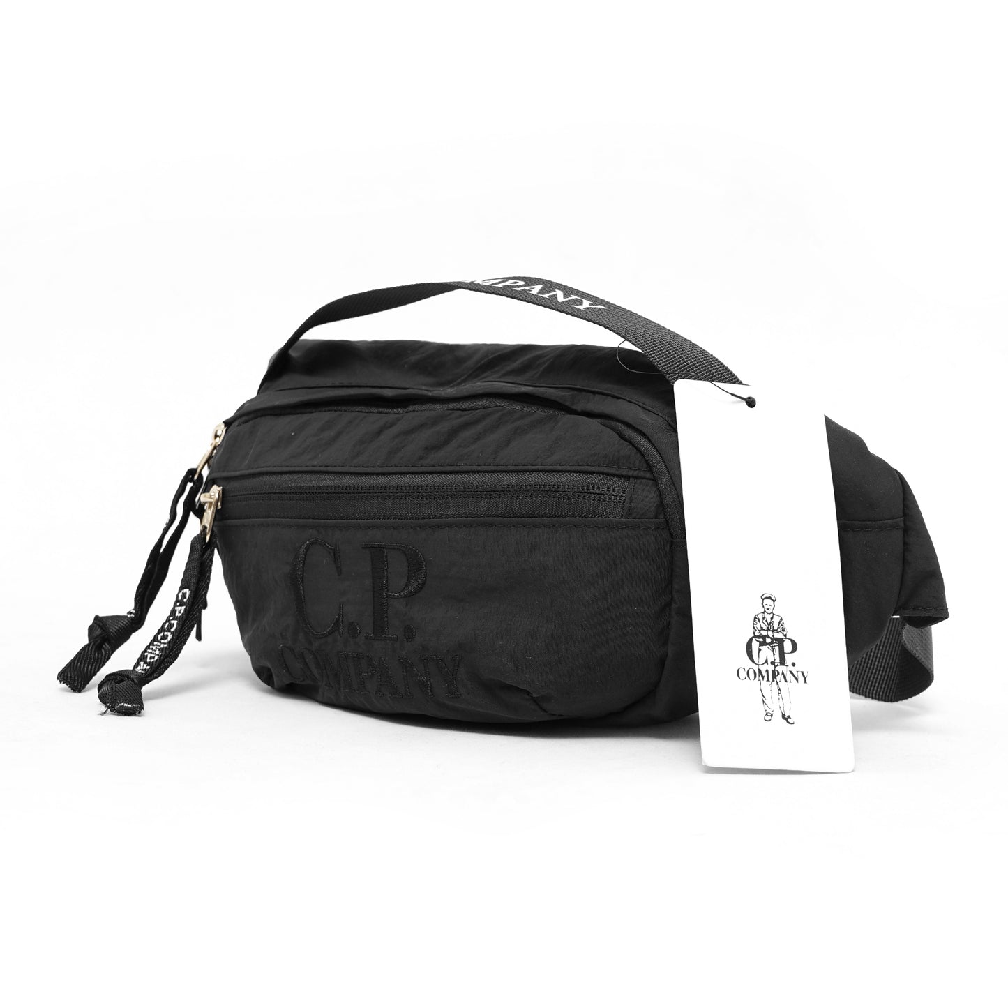 CPC Solid Text Crossbody Bag