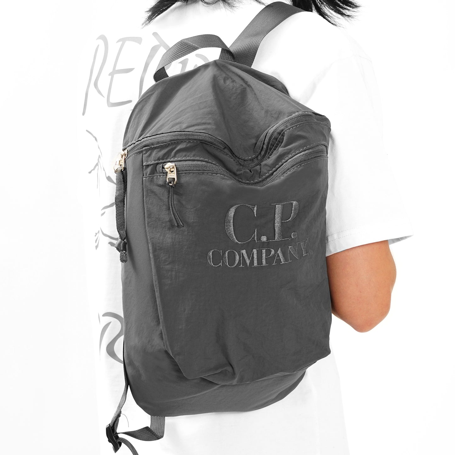 CPC Solid Text Lighweight Backpack