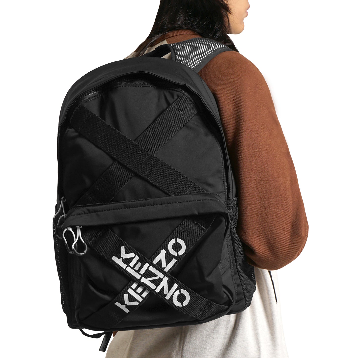 KNZ Sport Logo Cross Strap Backpack