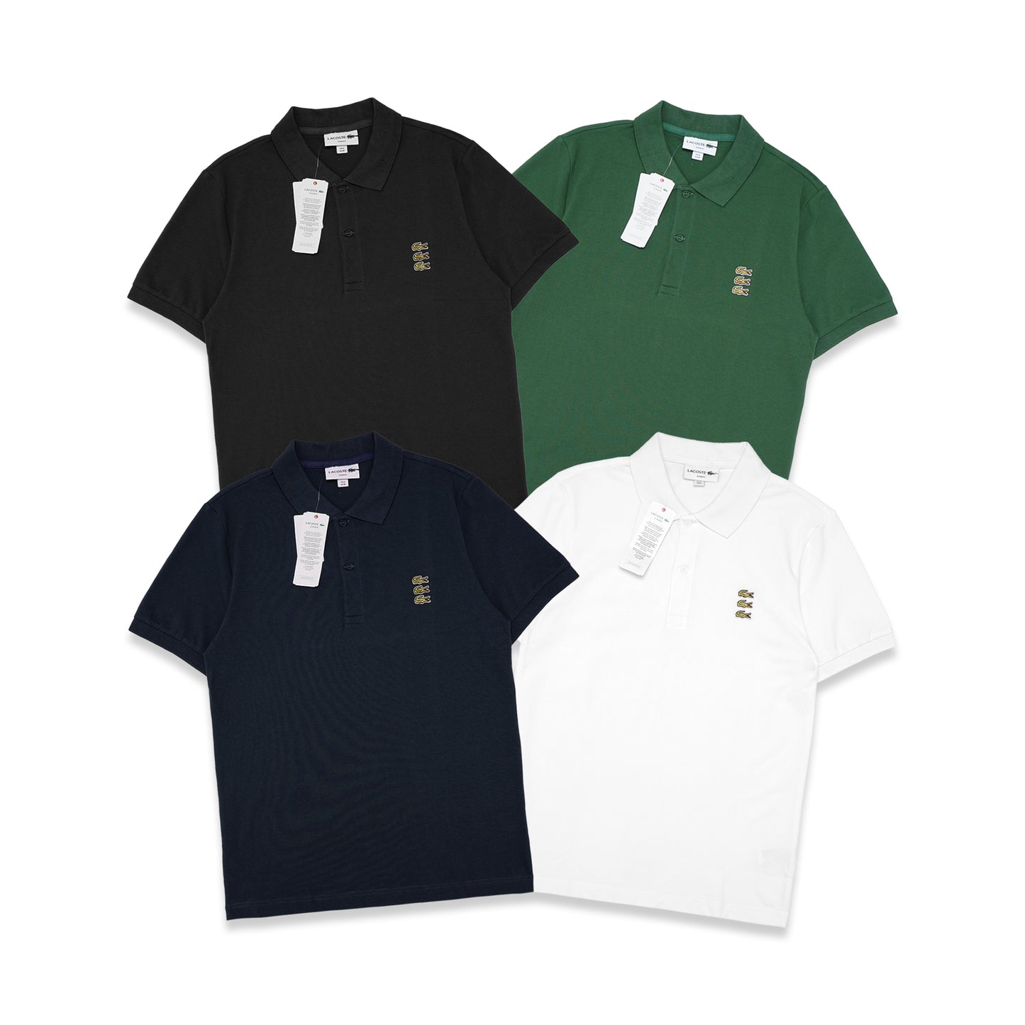 LCST Triple Croc Slim Fit Polo Shirt