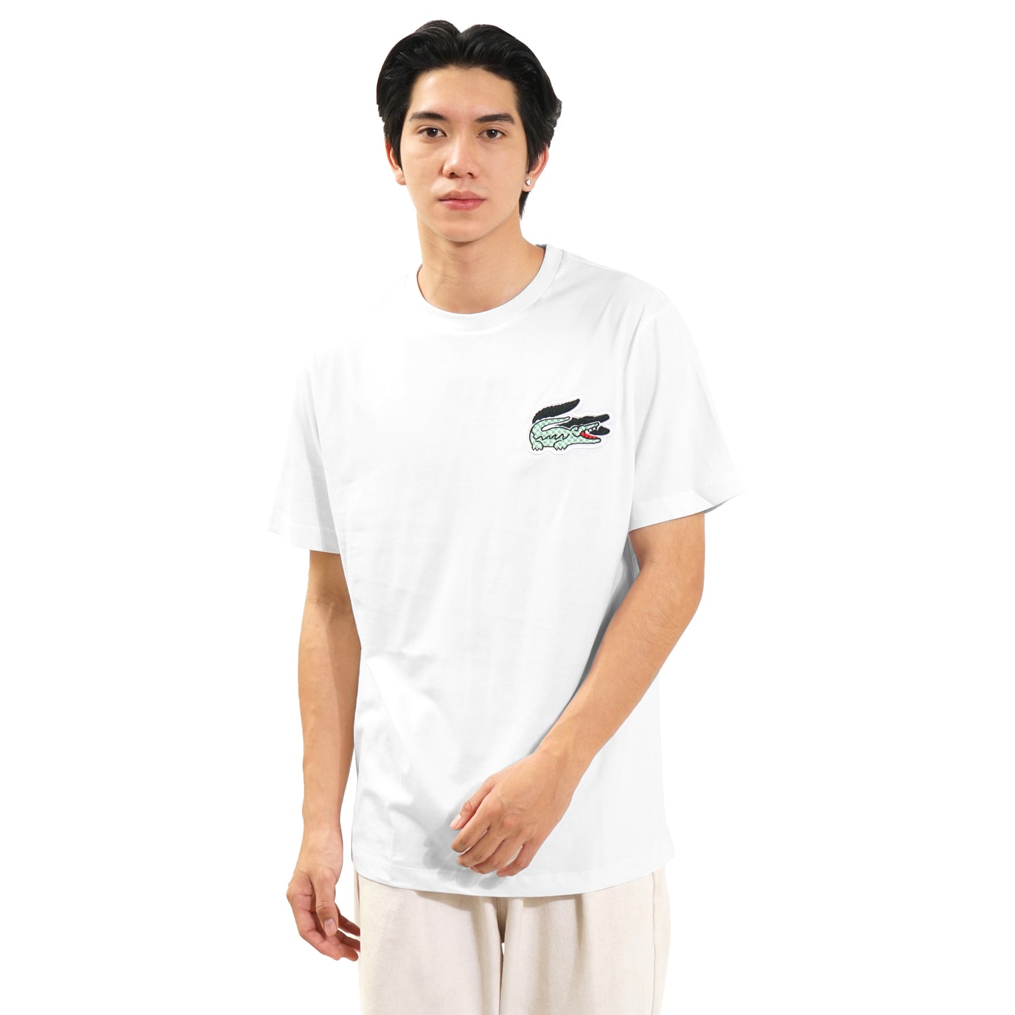 LCST Heritage Crocodile Badge Regular Fit T-Shirt