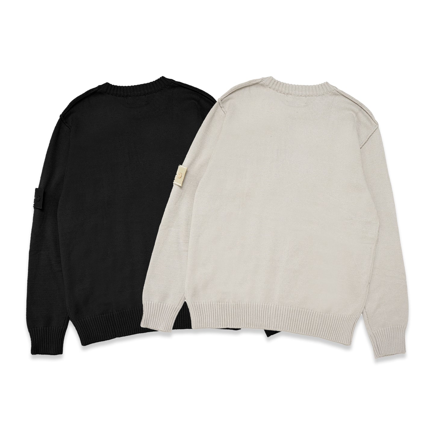 SIL Tonal Signature Badge Knitted Sweater