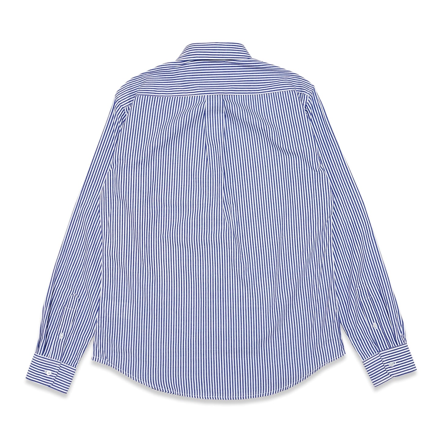 RLR Classic Fit Striped Poplin Long Sleeve Shirt