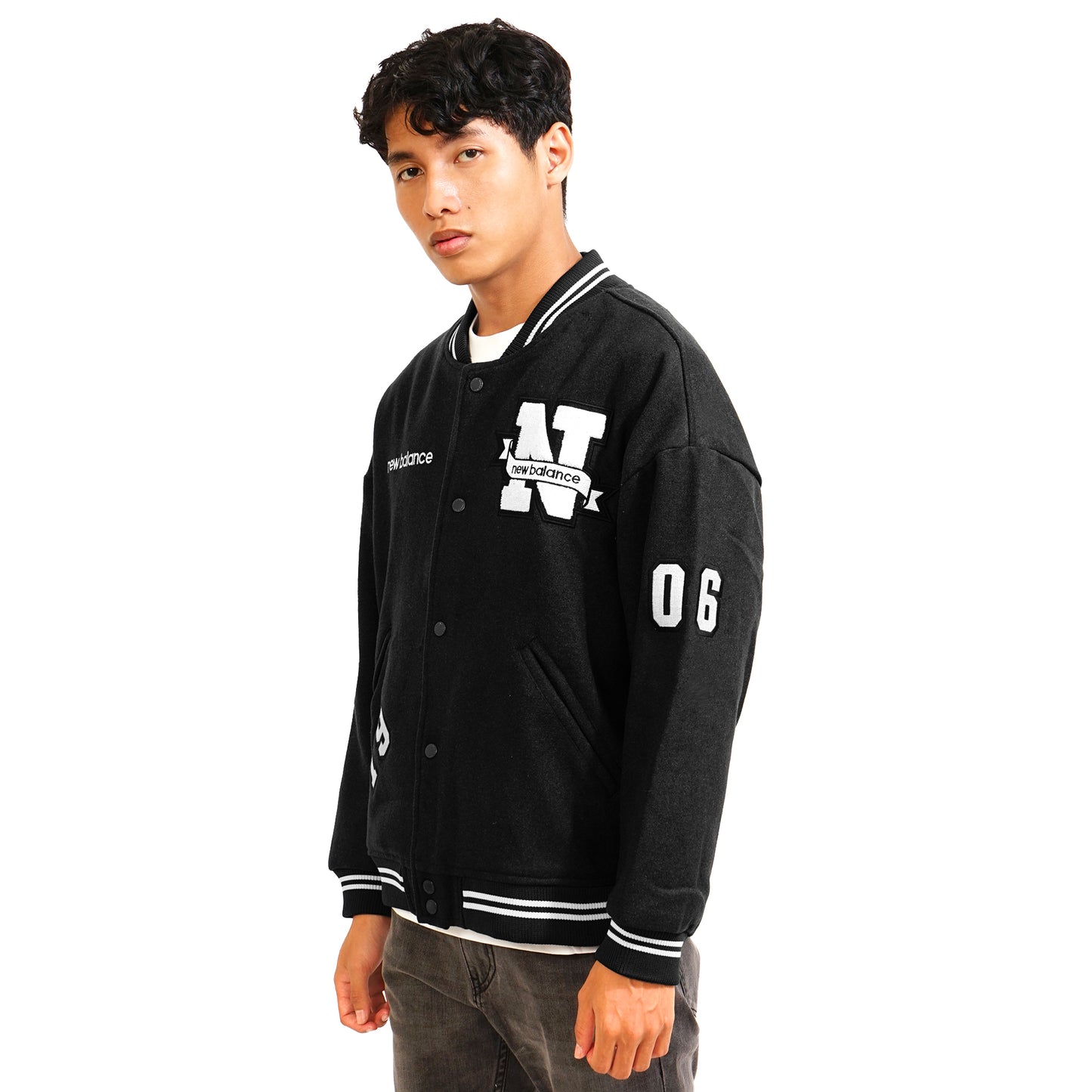 NBL Logo Baseball Varsity Jacket