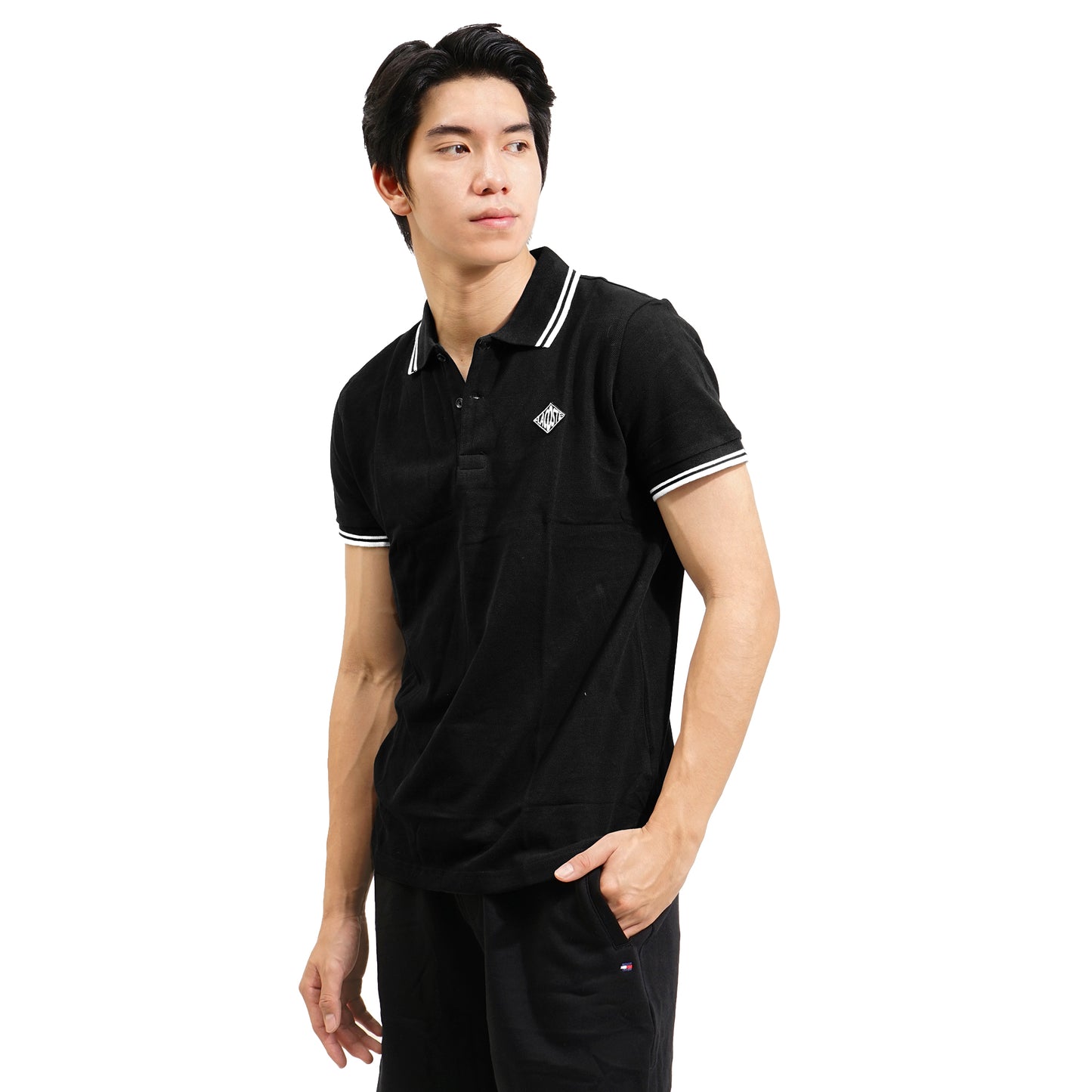 LCST L!VE Diamond Badge Polo Shirt