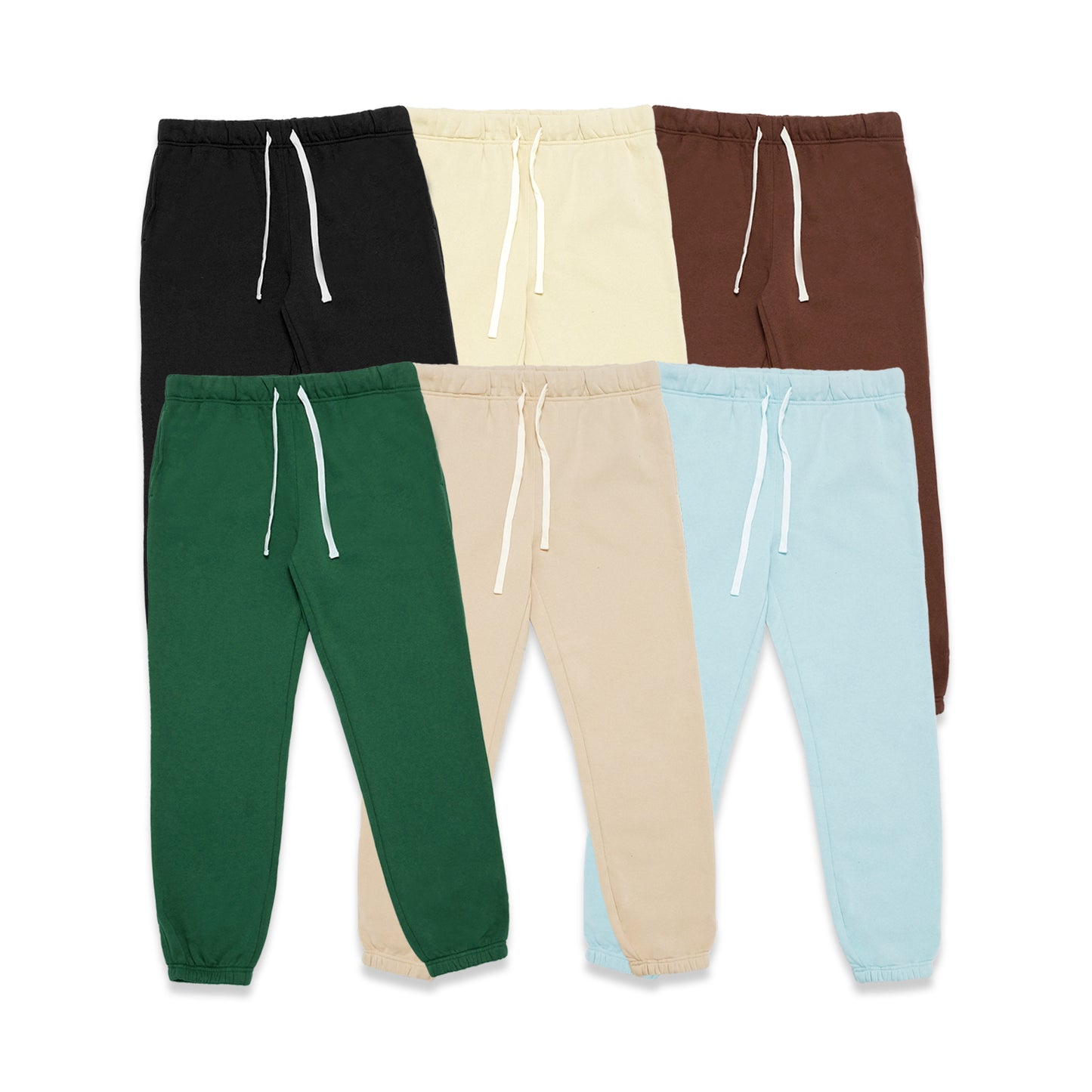 Forever21 Basic Fleece Drawstring Jogger Pants