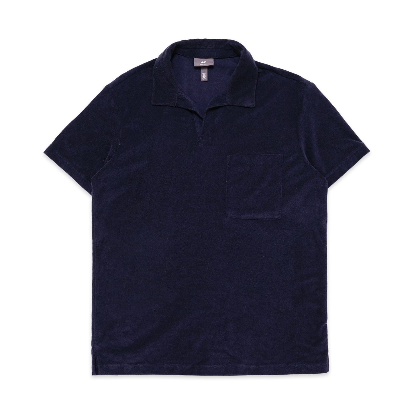 H&M Regular Fit Terry Polo Shirt