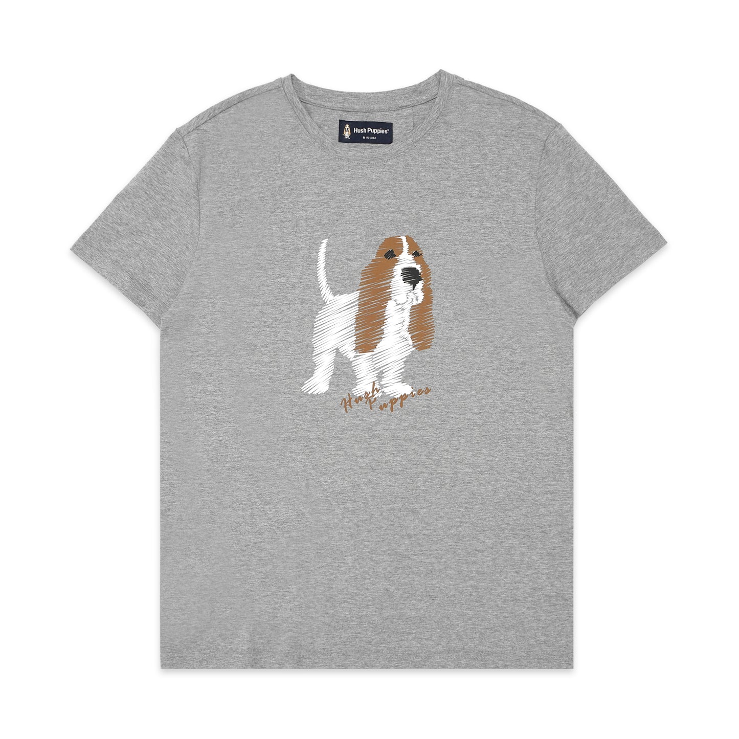 HPPS Sketch Dog Graphic T-Shirt