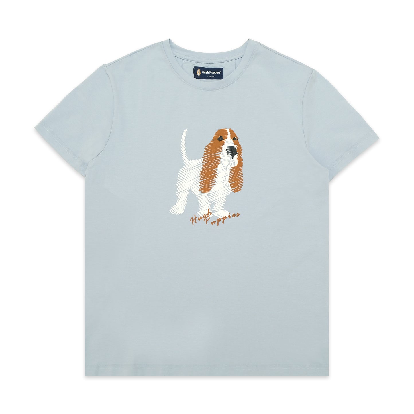 HPPS Sketch Dog Graphic T-Shirt