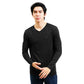 THFR Signature V-Neck Small Rib Knit Sweater