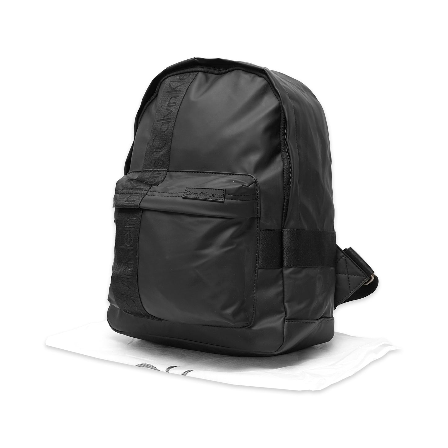 CK Rubber Patch Logo Round Backpack