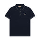 BRBRY Metal Knight Logo Pique Polo Shirt