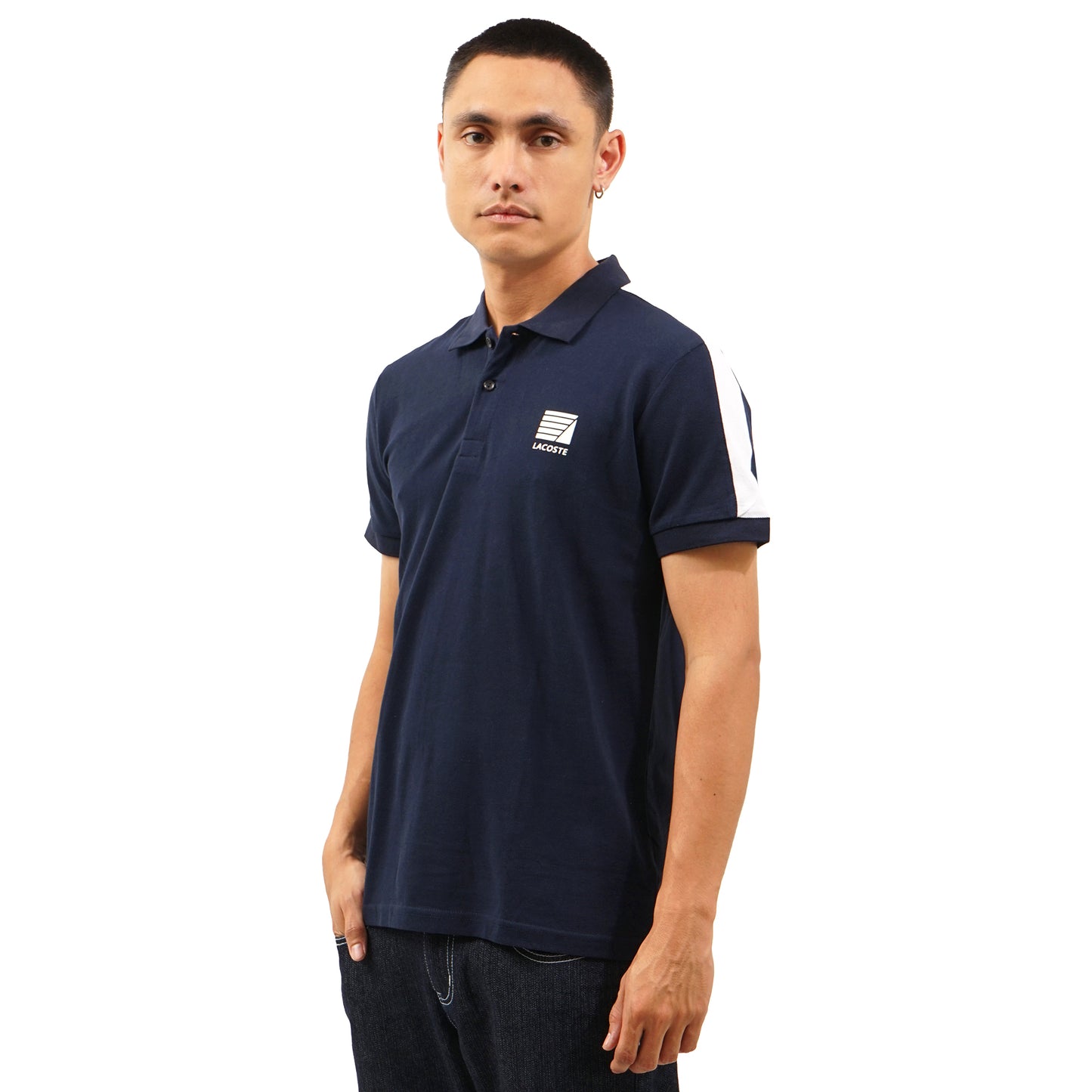 LCST Shoulder Taping Pique Polo Shirt