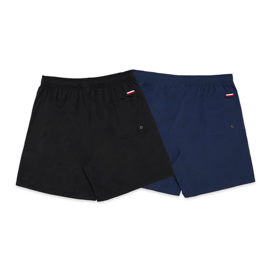 THFR Slim Fit Logo Tape Swim Shorts