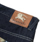 BRBRY Regular Fit Back Logo Denim Jeans