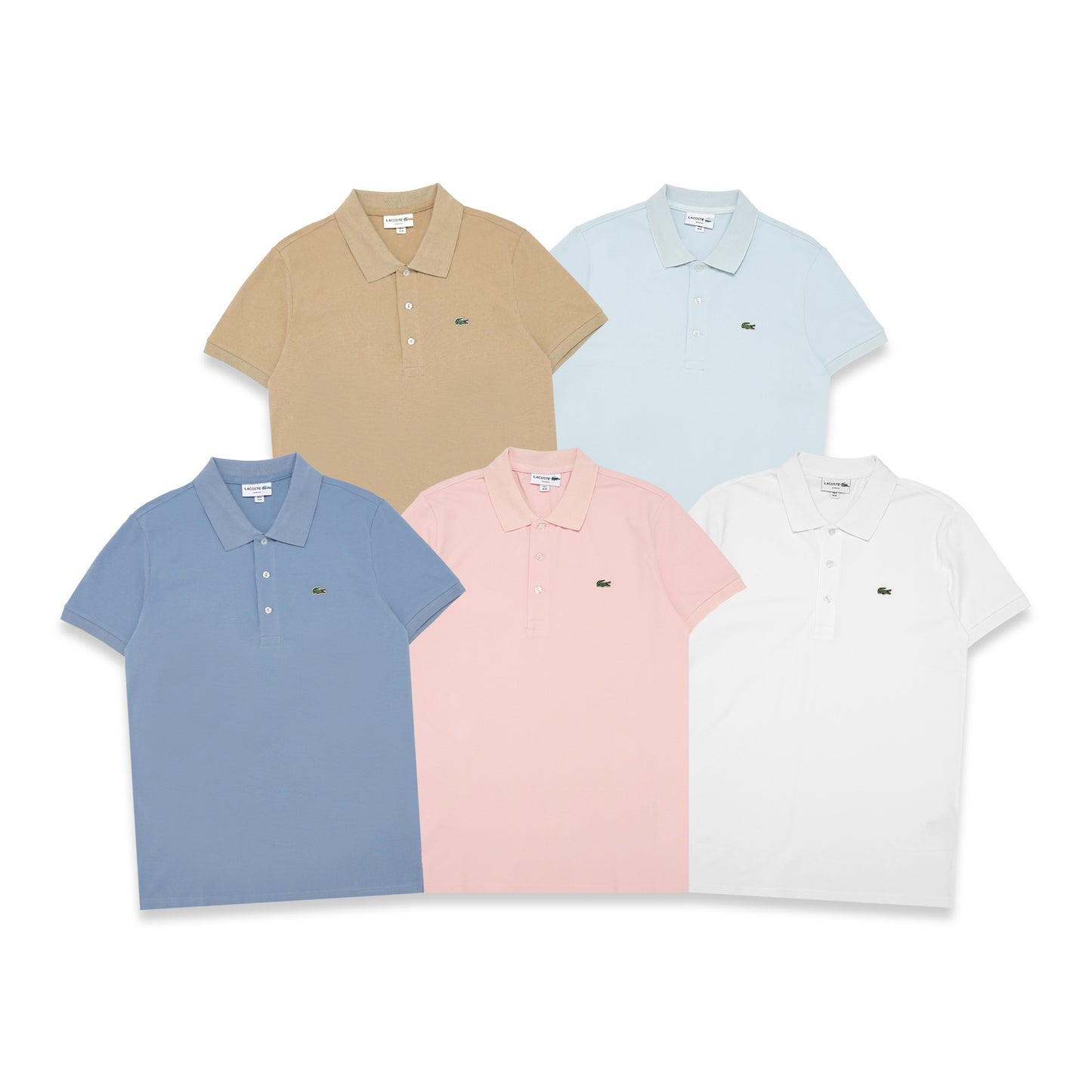 LCST Slim Fit Petit Pique Pastel Polo Shirt