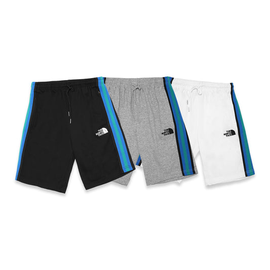 TNF Contrasting Side Stripes Shorts