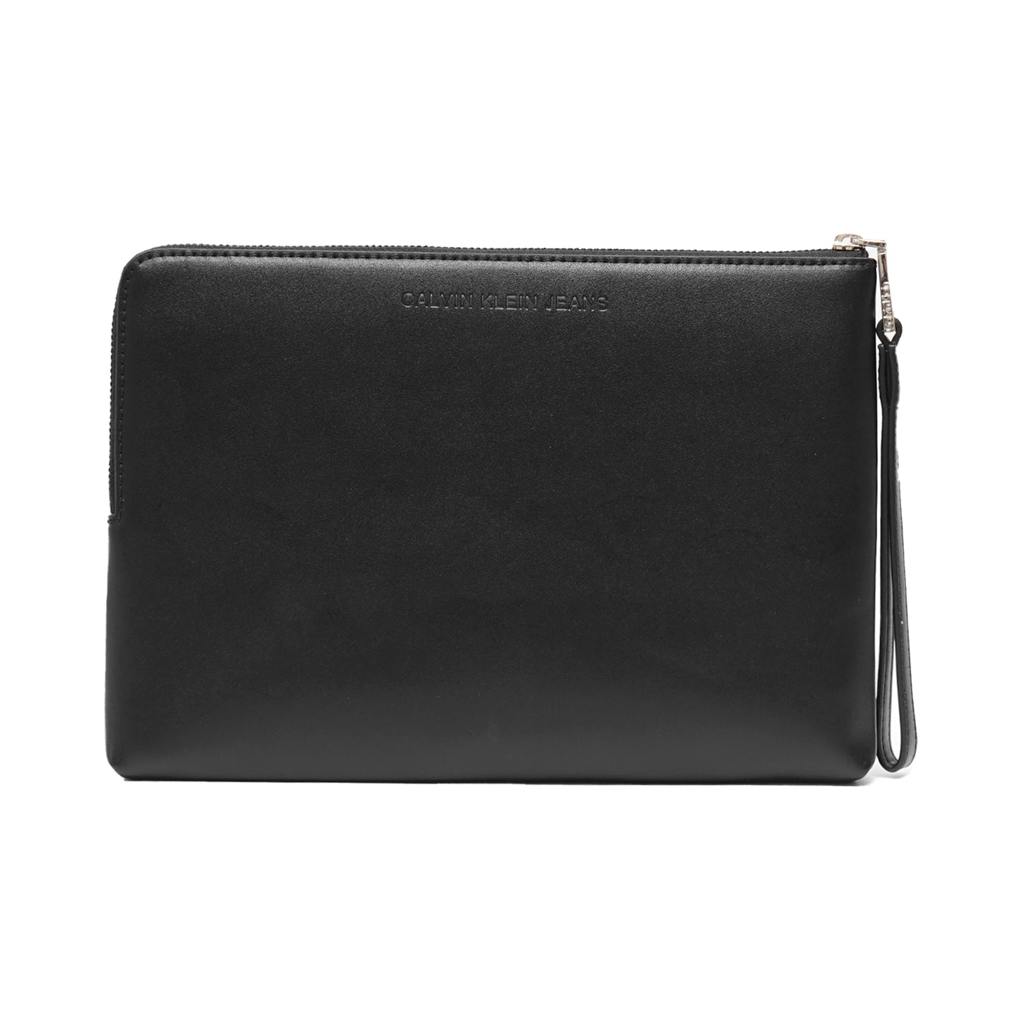 CK 3D Metal Logo Clutch Bag