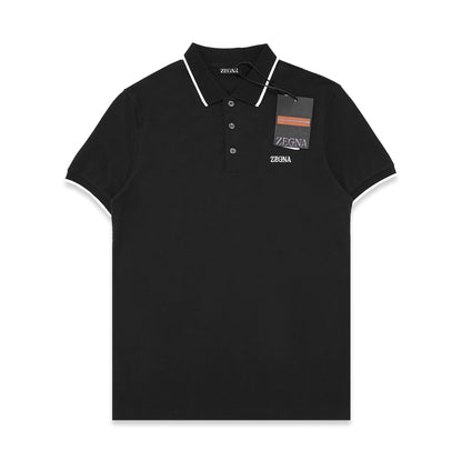 ZGN Embroidery Logo Pique Polo Shirt