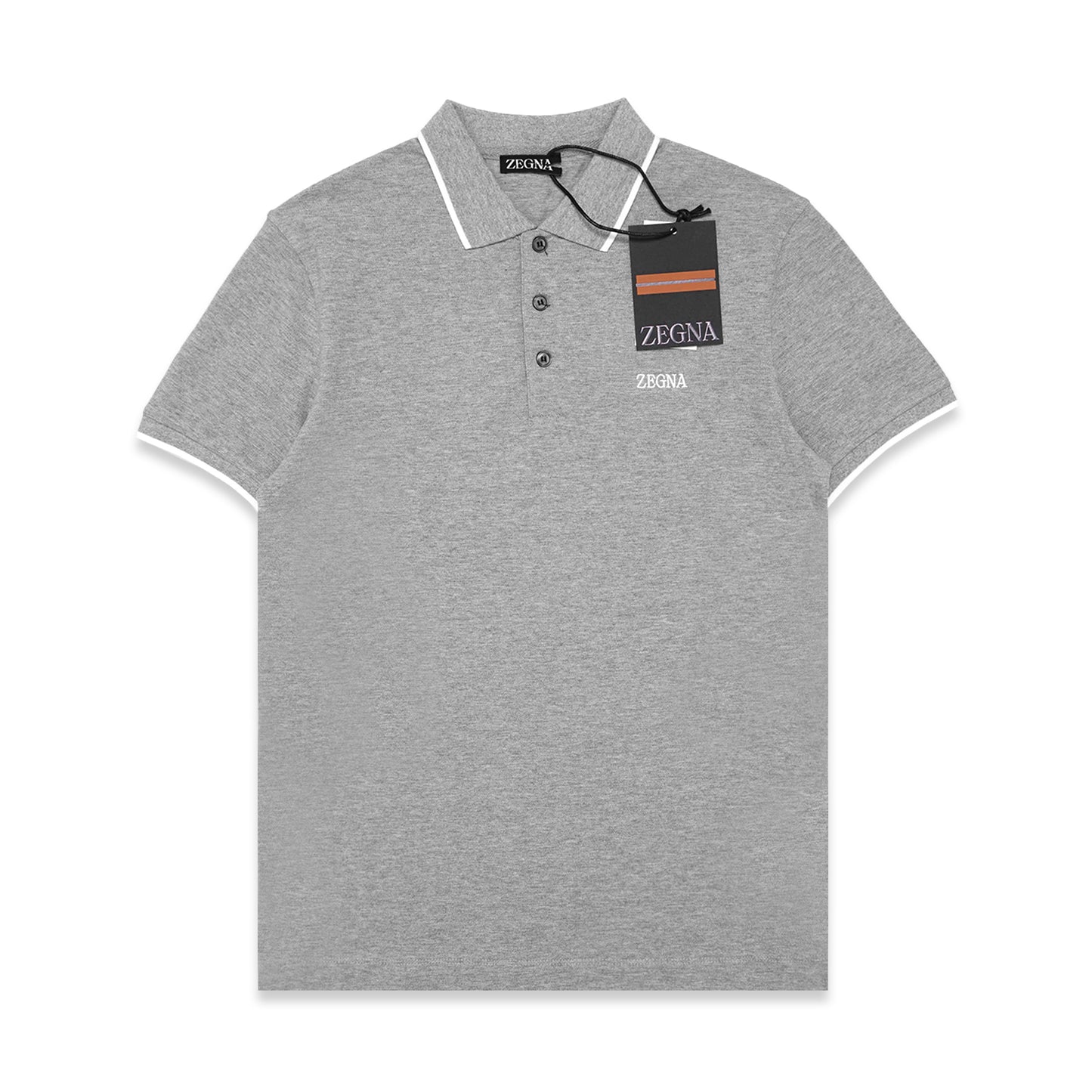 ZGN Embroidery Logo Pique Polo Shirt