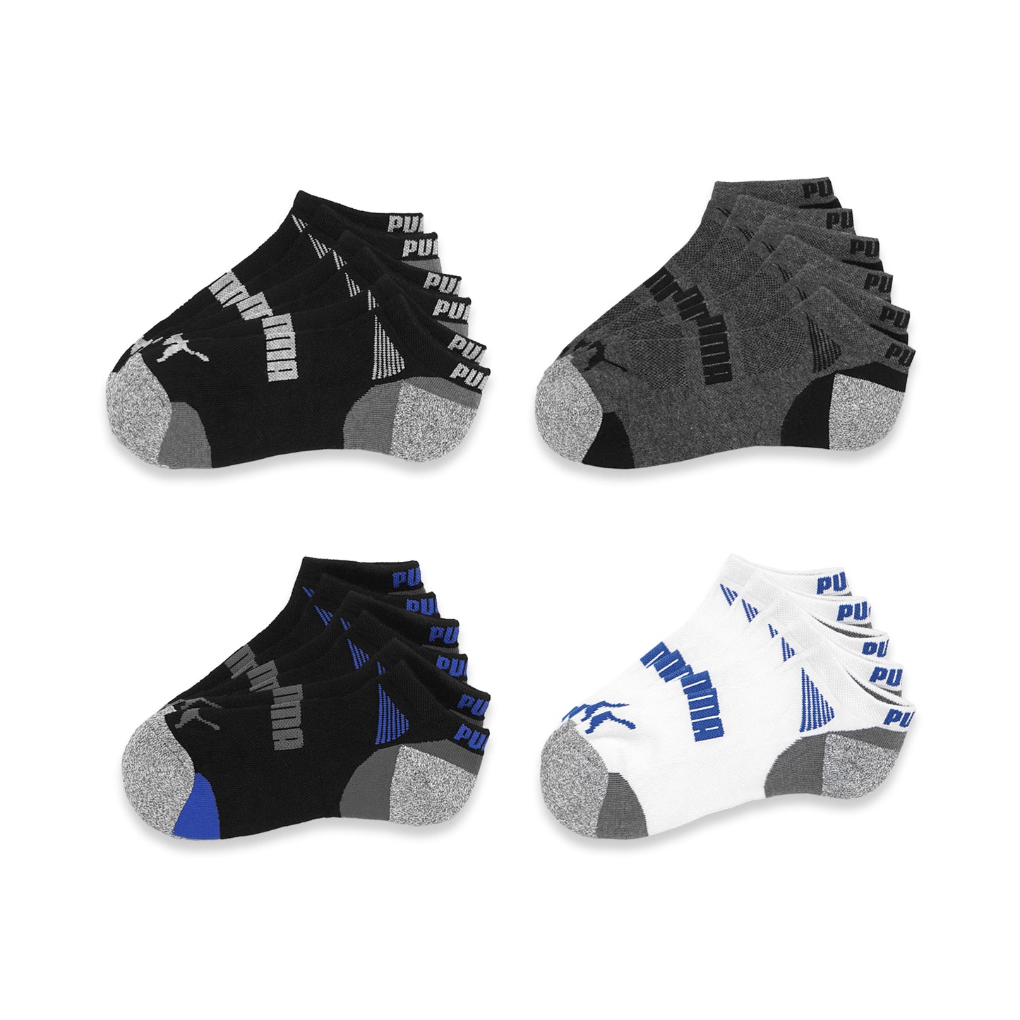 PMA Low Cut Cushioned Socks 6-Pair Pack