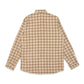 Shein Plaid Corduroy Long Sleeve Shirt