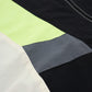 ZRA Color-Block Reflective Logo Windbreaker Jacket