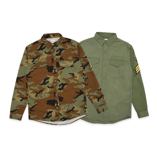 Browny Vintage Camo Long Sleeve Shirt