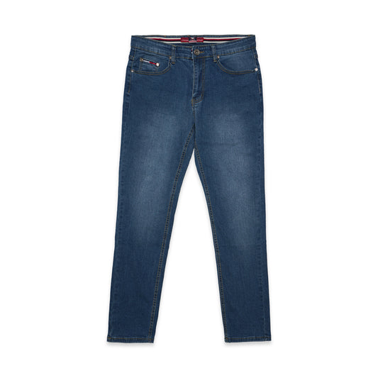 THFR Reebel Back Mid Logo Slim Fit Denim Jeans