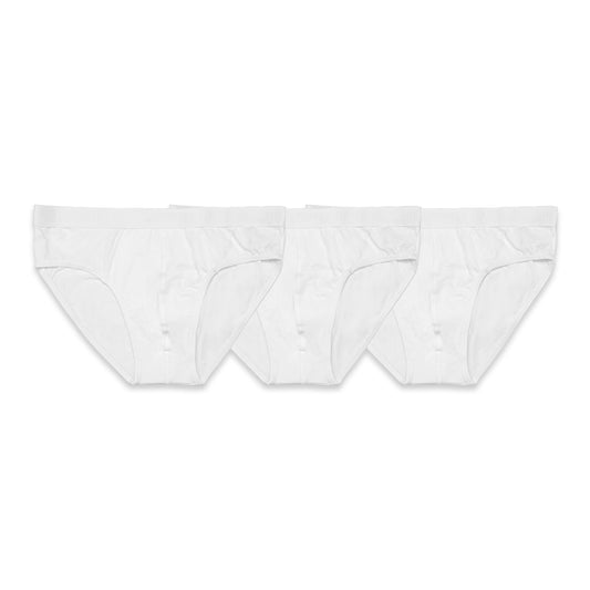 Singular Elastic Waistband Cotton Brief Pack