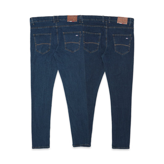 THFR Super Soft Twill Pocket Logo Washed Denim Jeans